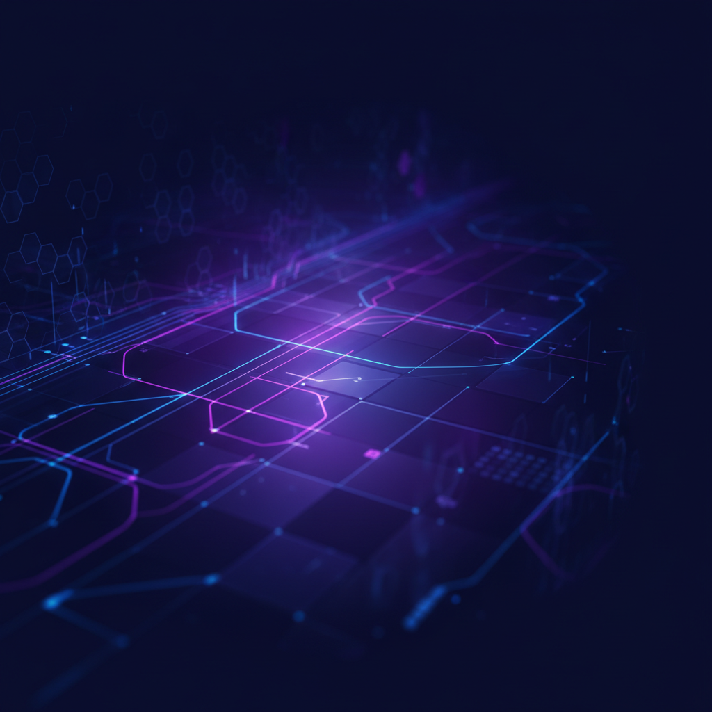 Abstract Technology Background